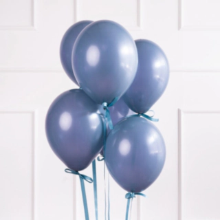 Latexballonger Pastell Marinblå 30 cm