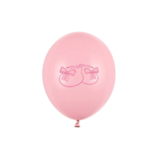 Babyskor Latexballonger Rosa