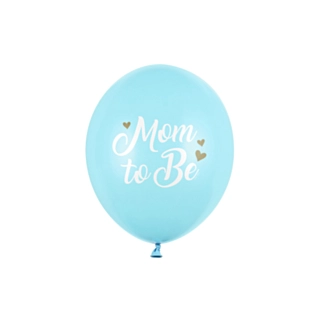 Mom To Be Ballonger Ljusblå