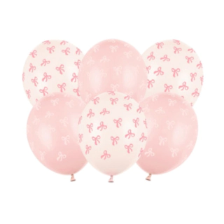Rosett Latexballonger Ljusrosa