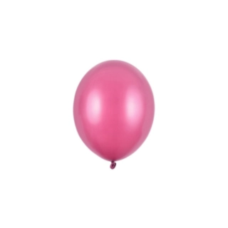 Små Ballonger Metallic Cerise