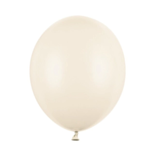 Miniballonger Pastell Light White