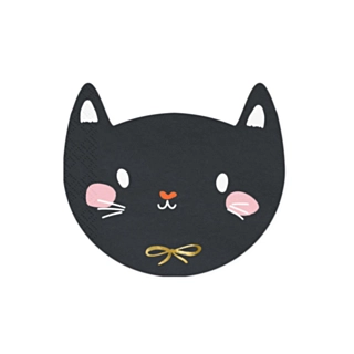 Halloween Katt Servetter