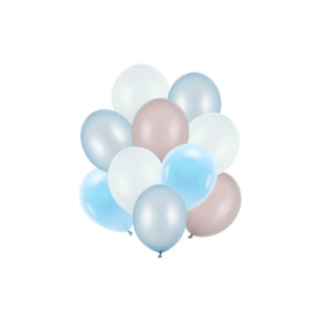 Ballongbukett Pastell Blå