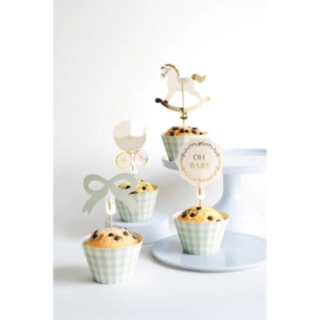 Oh Baby Dekorationer & Muffinsformar