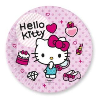 Hello Kitty® Fashion Papperstallrikar