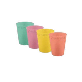 Återanvändbara Plastmuggar Pastell