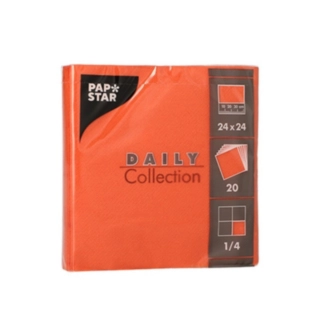 Kaffeservetter Orange