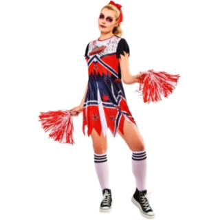 Zombie Cheerleader Maskeraddräkt