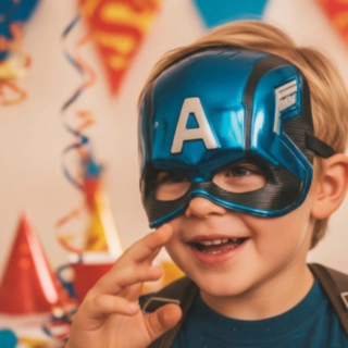 Captain America® Barnmask