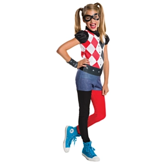 Superhero Girls® Harley Quinn Barndräkt