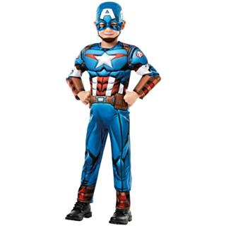 Captain America® Deluxe Barndräkt