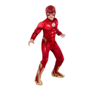 Flash® Metallisk Deluxe Barndräkt