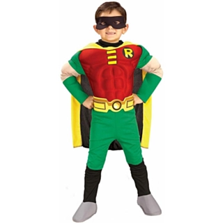 Teen Titan® Robin Deluxe Barndräkt