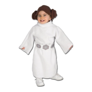 Star Wars® Prinsessan Leia Deluxe Barndräkt