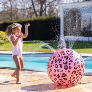 Leopard Sprinkler Boll Rosa