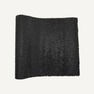 Glitter Bordslöpare Svart