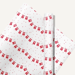 Danska Flaggor Presentpapper