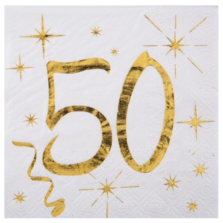 50 År Servetter