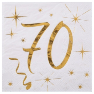 70 År Servetter