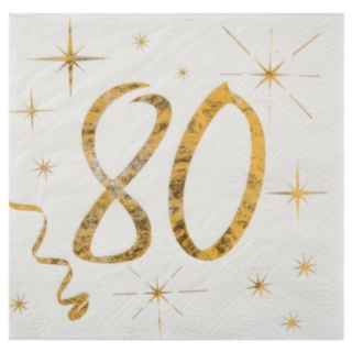 80 År Servetter