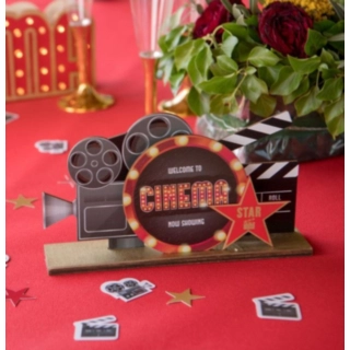 Hollywood Cinema Bordsdkoration