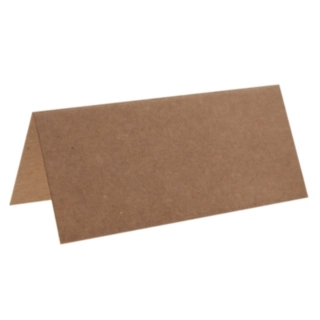 Placeringskort Brun