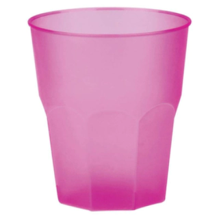 Plastmugg Rosa
