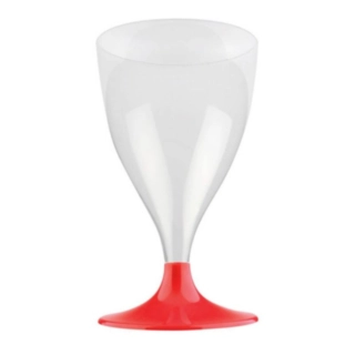 Återanvändbara Champagneglas Röd