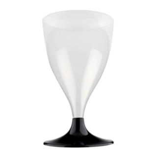 Återanvändbara Champagneglas Svart