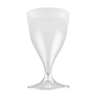 Återanvändbara Champagneglas Genomskinlig