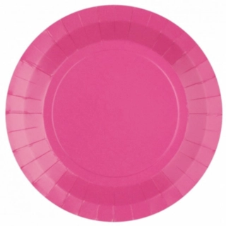 Papptallrikar Rosa