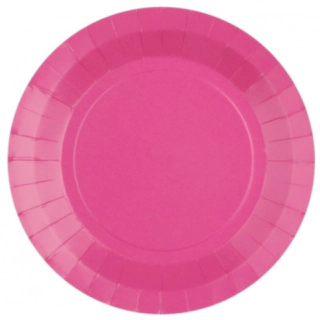Papptallrikar Rosa