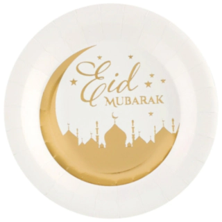 Eid Mubarak Papperstallrikar