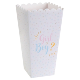 Girl or Boy Popcornbägare