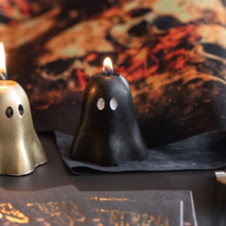 Spökljus Svart