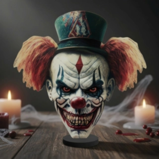 Horror Clown Bordsfigur