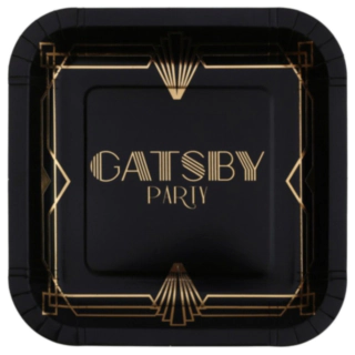 Gatsby Party Papperstallrikar