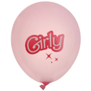 Girly Latexballonger Ljusrosa