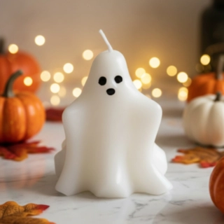 Spökljus Vit
