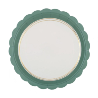 Delicious Papperstallrikar Celadon