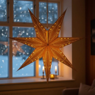 Glimmer LED Julstjärna