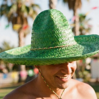Sombrero Hatt Grön