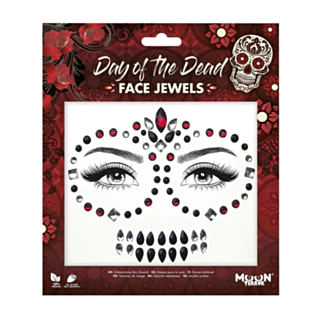 Ansiktssmycken Day of the Dead
