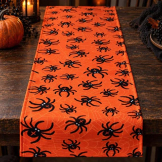 Halloween Spindel Bordslöpare