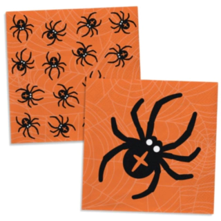 Halloween Spindelnät Servetter