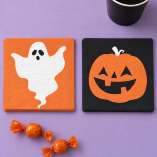 Halloween Spöke Servetter