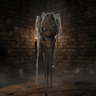 Spooky Trähuvud