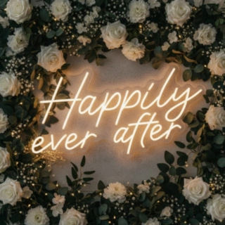 Happily Ever After Neonskylt