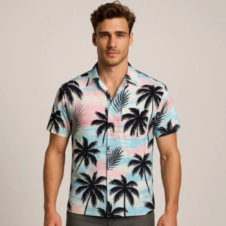 Tropical Sunset Hawaiiskjorta